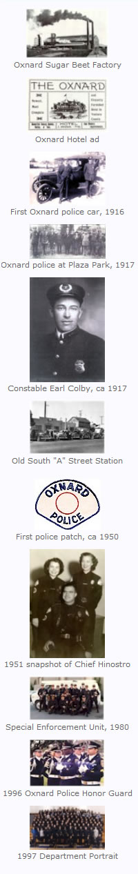 Oxnard Police Department History